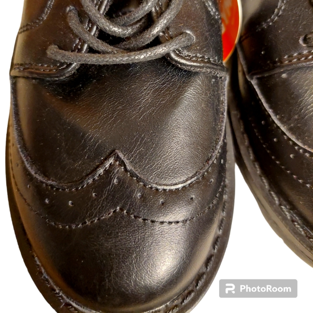 NWT Gymboree Size 2 Youth Black Dress Shoes